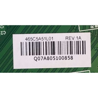FRC TOSHIBA / NUMERO DE PARTE 465C5A51L01 / VTV-FRC58625 REV :1 / Q07A805100858 / PANEL V650HP1 / MODELO 65L5400U - Imagen 2